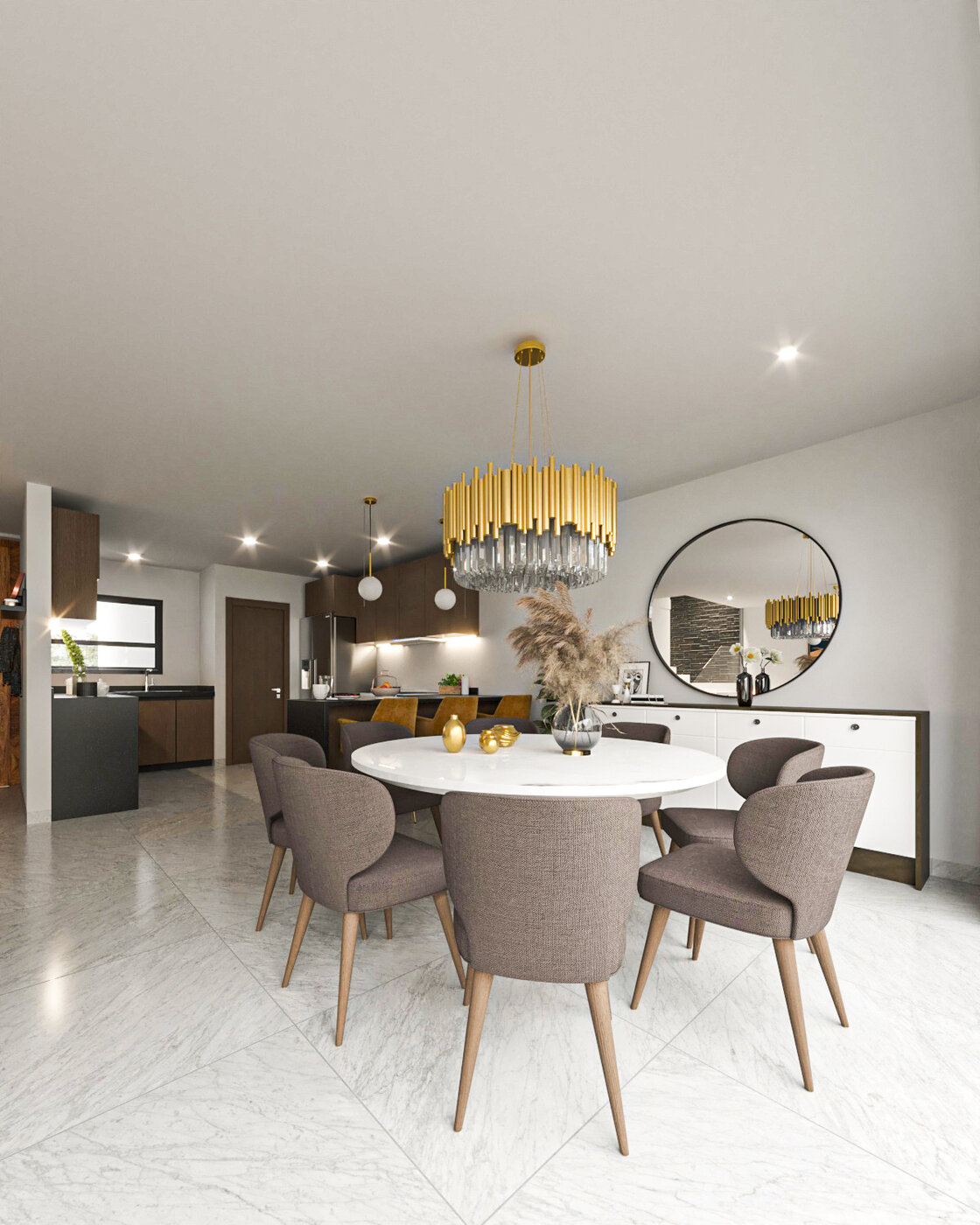 Comedor y cocina